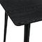 Armen Living Westmont and Azalea Gray and Black Wood 5 Piece Dining Set SETWEDI5AZBLGR - alternate 4